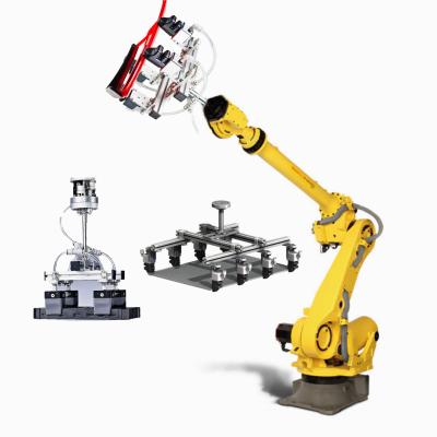 Do alcance industrial do robô R-2000iC/125L 3100MM do CNC de Fanuc braço robótico para o empacotamento de conjunto com prendedor personalizado