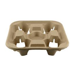 8 12 16 20 32oz Clip On Degradable Takeaway Coffee Cup Carrier