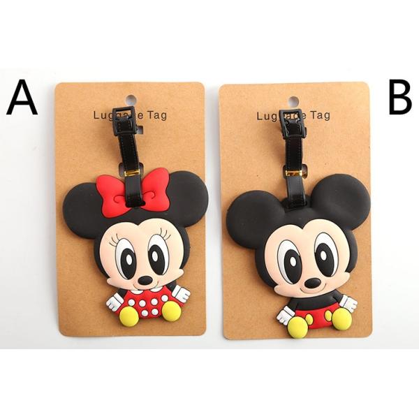 2018 super design customized luggage tag/baggage tag rubber loop manufacturer