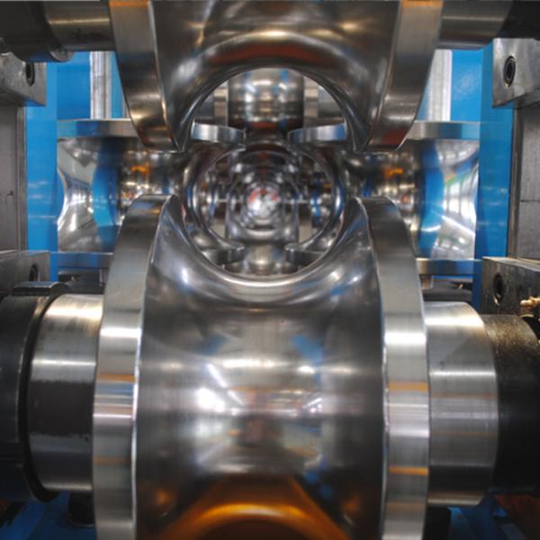 Machine de fabrication de tubes par soudage haute fréquence, diamètre 153 mm, 100 m/min