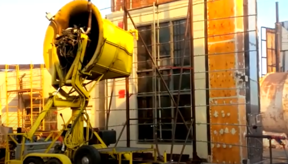 AAMA 501.1 Construction Materials Testing Equipment Dynamic Water Penetration Test