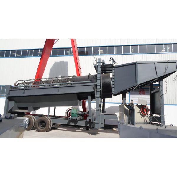 Amphibious Sand Dredging Machine With 10 Inch Draught Dismantle Structure