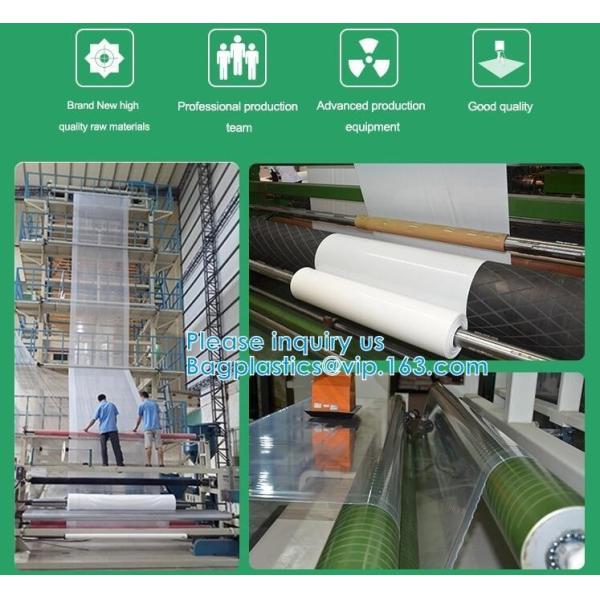 PE Super Clear Film Use For Mattress Film Packing Mattress Roll Packing Machines Cargoes Covering