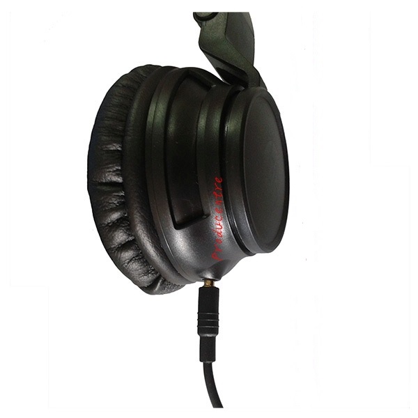 cool style black bass headphone with noise cancelling for musician with excellent rotate structure and soft ear pads