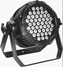 Dustproof LED Stage Par Lights RGBW 54 x 3W Outdoor Par With Aluminum Shell
