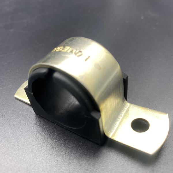 Factory Electro Galvanized 3/4in Omega Pipe Cushion Clamp