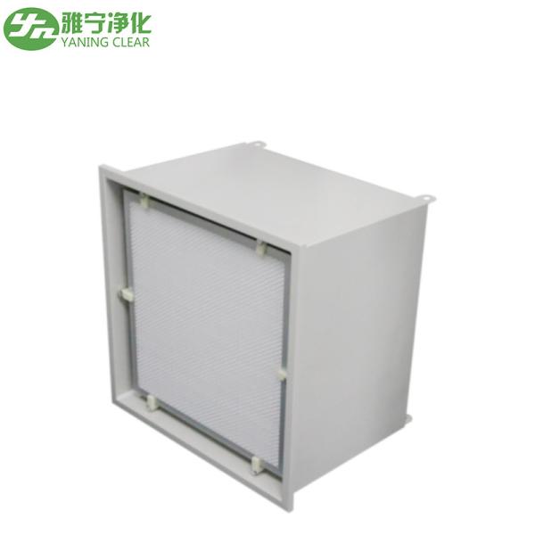 High Performance Hepa Filter Terminal Box , Hepa Filter Module With Draught Fan