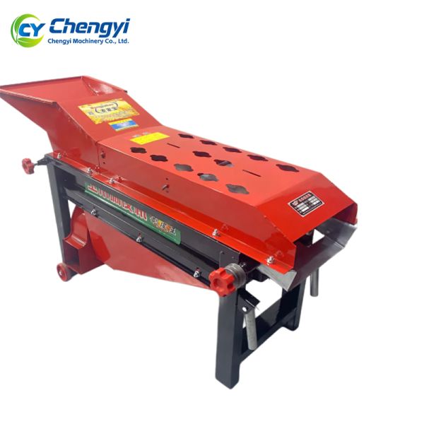 500kg/h Motor Corn Peeling Machine Farm Maize Dehuller Machine
