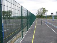 Minimalist Design Tubular Steel Fence Contemporary