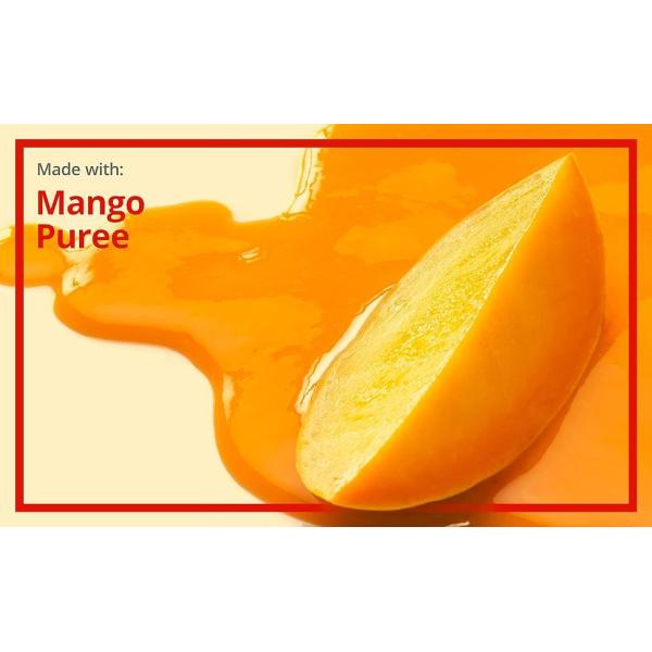 Corps Mango tropical 18 oz Sucre exfoliant gommage ultra hydratant pour éclaircir la peau