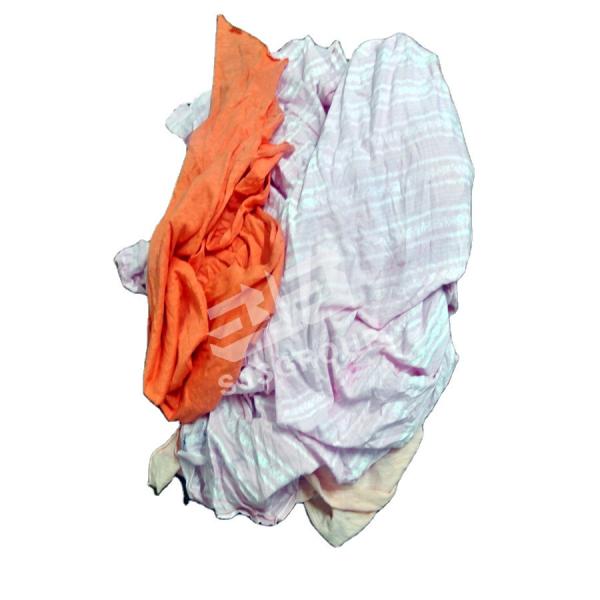 High Cotton Light Color Used T-shirt Rags Recycled Cotton Rags Strong Absorption Industrial Cleaning Cloth Rags Cleaning
