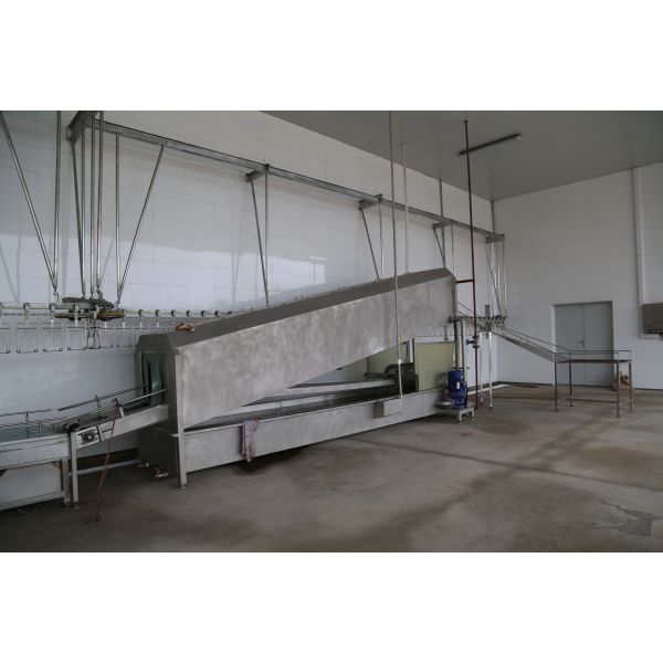 Automatic Chicken Slaughter Poultry Cage Washing Machine for Broiler and Crate Washers 380V 1 Year Warranty