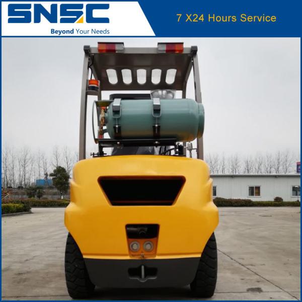 Japan NISSAN K25 Gasoline Forklift SNSC LPG Counterbalance Forklift