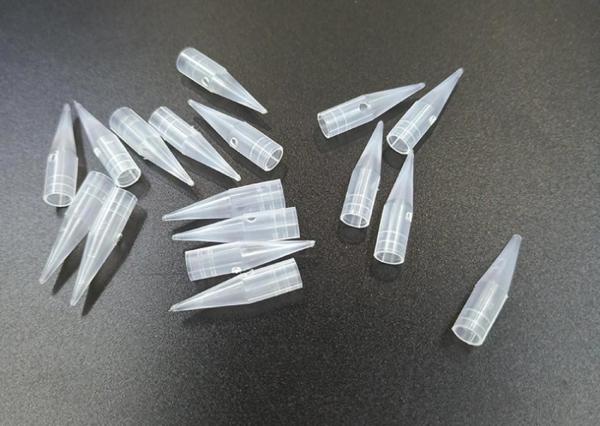 Plastic 25mm Sterilized Tattoo 1R Needles Tip Nozzle  For Eyebrow Permanent Makeup Tattoo Machine Needle
