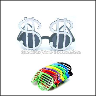 Promotional plastic funny dress make up eyeglass party festival holloween gift decor