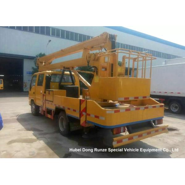 ISUZU 16m Truck Mounted Articulated Aerial Work Platforms High Performance