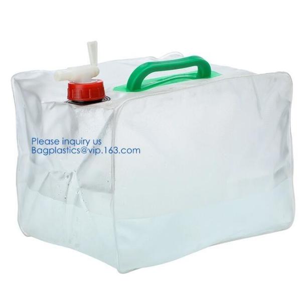 Биодеградабле жидкостная упаковывая таможня мешка доказательства утечки изготовленная на заказ сумка питьевой воды спорт сумки воды 1 галлона складная