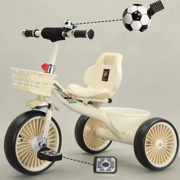 Детский трейкер для детей в возрасте от 2 до 5 лет с увеличенным дизайном педалей и 3 колесами EVA в 2023 году