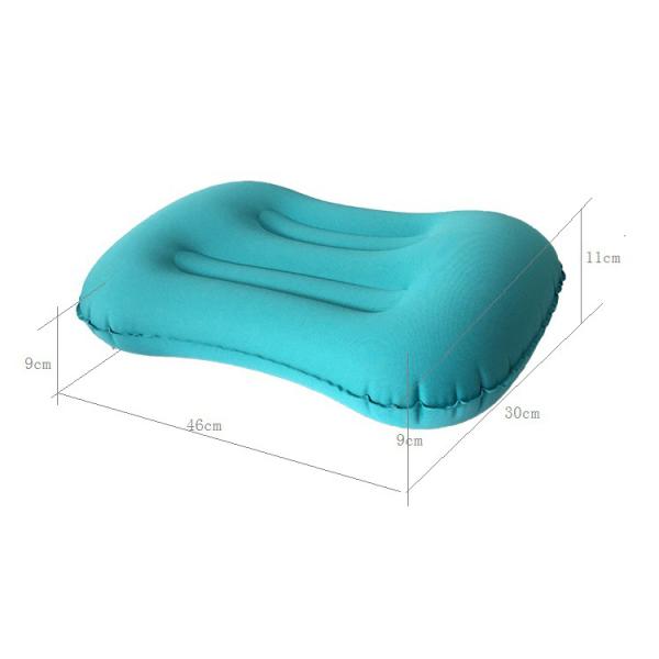 Push Type Travel Sleeping Pillow , Office Leisure Inflatable Portable Pillow
