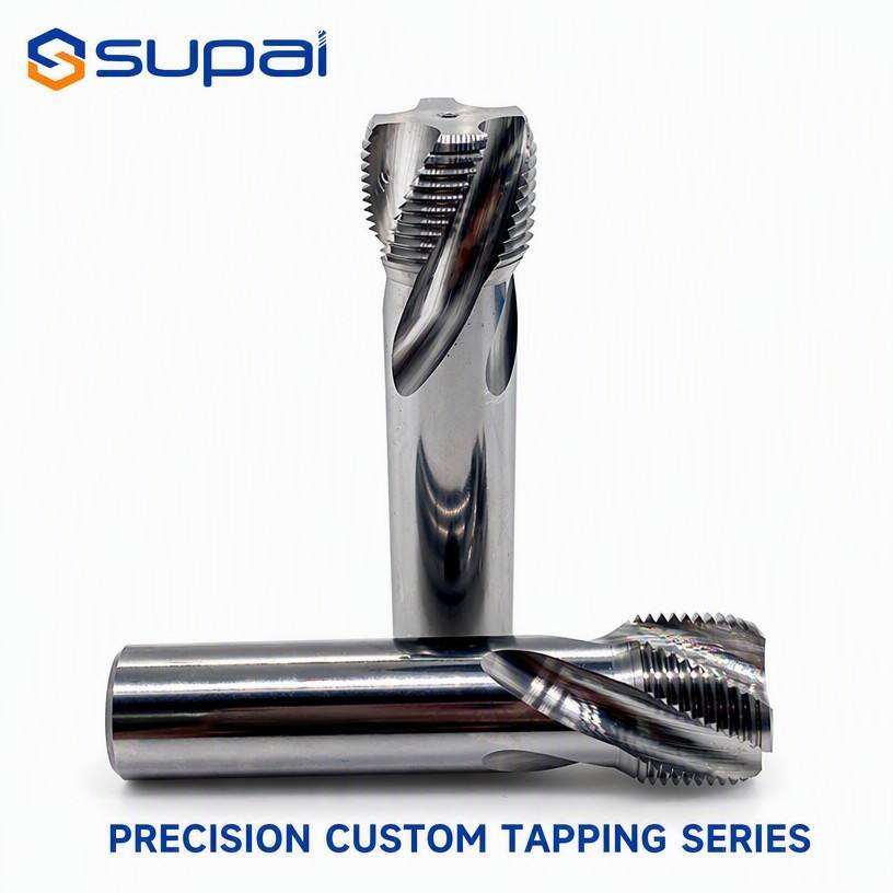SUPAL Precision Custom Tapping Flawless Internal Threads Threading Efficiency With Custom-Engineered Carbide Tap For High-Performance CNC Operations