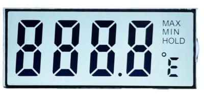 Household Consumer Product Positive LCD Display Transflective 6 O′Clock