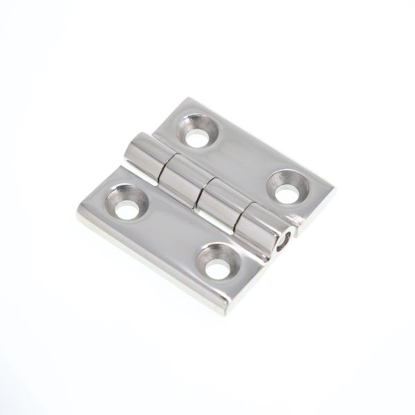 60*60mm Heavy Duty Hinges SUS304 SUS316 Stainless Steel Machine Door Hinges