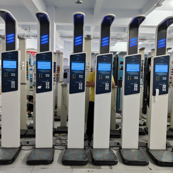 2024 Year Design Ultrasonic Body Composition Analyzer Machines with 500kg Capacity
