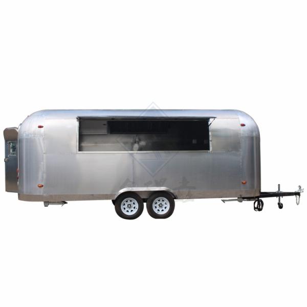 Fast Outdoor Enclosed Concession BBQ Food Trailer with Customised Design and Materials