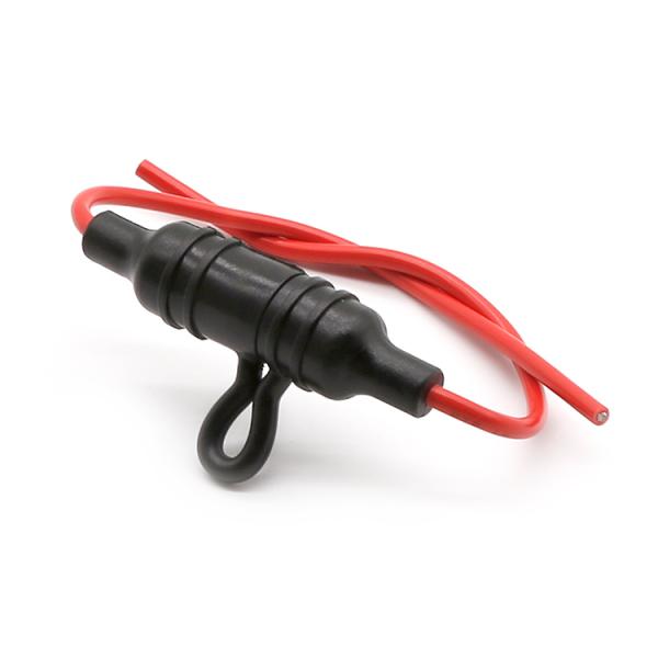 PVC Housing IP65 IP67 Waterproof Inline Fuse Holder for 6x30mm Glass Ceramic Fuse