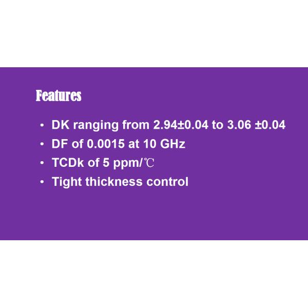 Rogers RT/duroid 6202 Single layer, Double layer, Multi-layer, Hybrid PCB built on 5mil, 10mil, 15mil, 20mil, 30mil