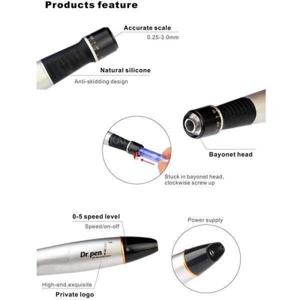 Effortlessly Treat Dark Circles with Electric Derma Dr.Pen A1 Micro Needle Roller OEM