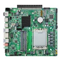 MATX Industrial Embedded Motherboard H610 LGA1200 14th Gen Side X16 Graphics Card AIO Motherboard