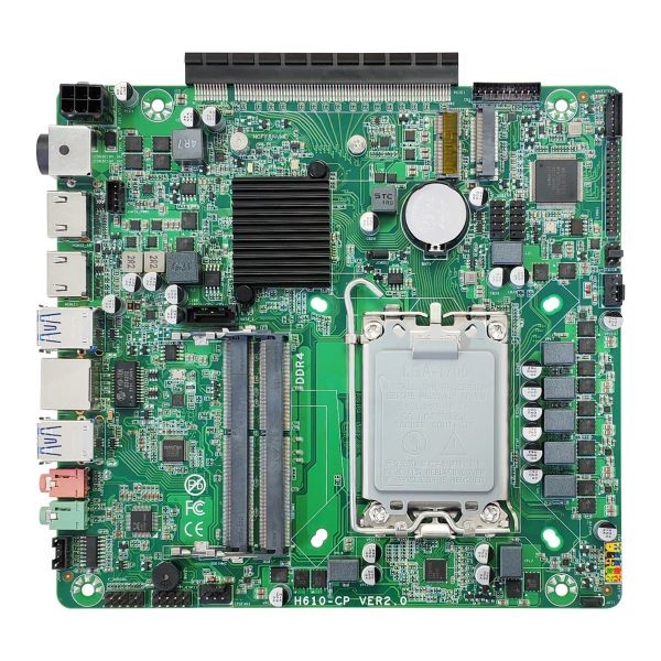H610-CP Industrial Embedded Motherboard Intel 12/13/14th Mini Desktop Motherboard