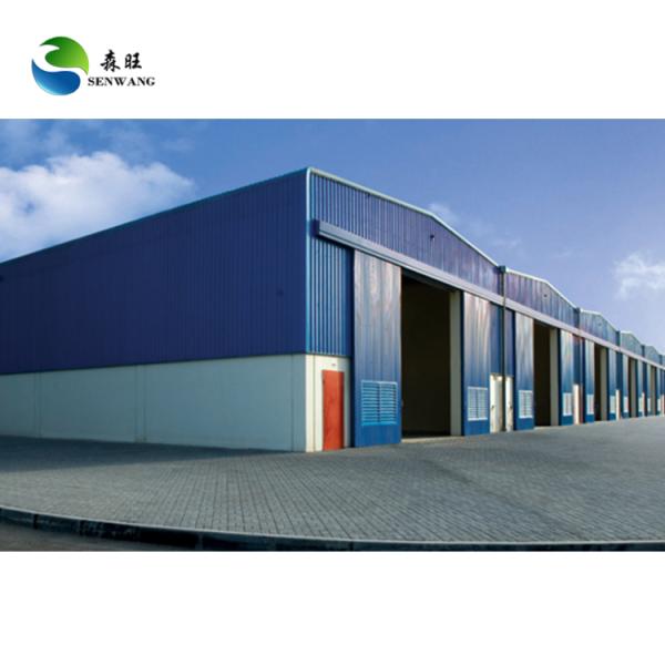 Entrepôt de structure en acier avec certification ISO 9001-2008