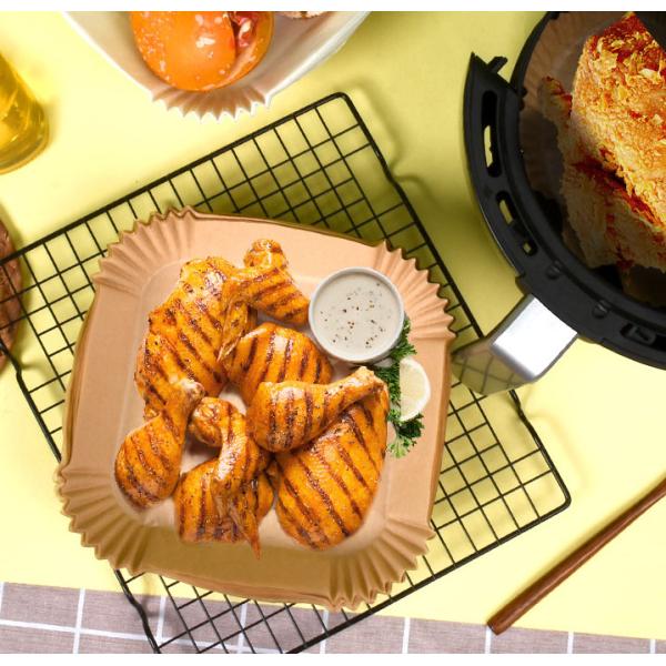 Пищевая целлюлоза тип химическая целлюлоза воздушный фрайер Специальная бумага для универсального одноразового использования