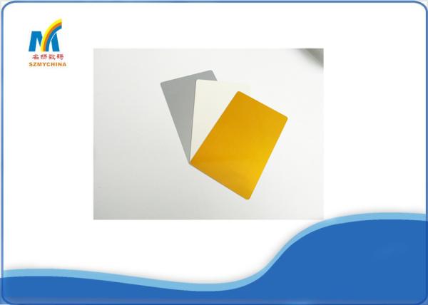 Durable Aluminum Sublimation Straight Design Business Cards Souvenir