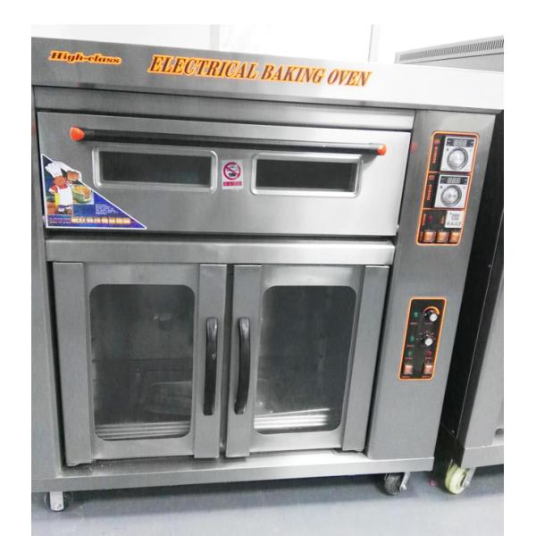 Gas Commercial oven of Bakery Equipment with Dough Fermentation Commercial Proofing Cabinet