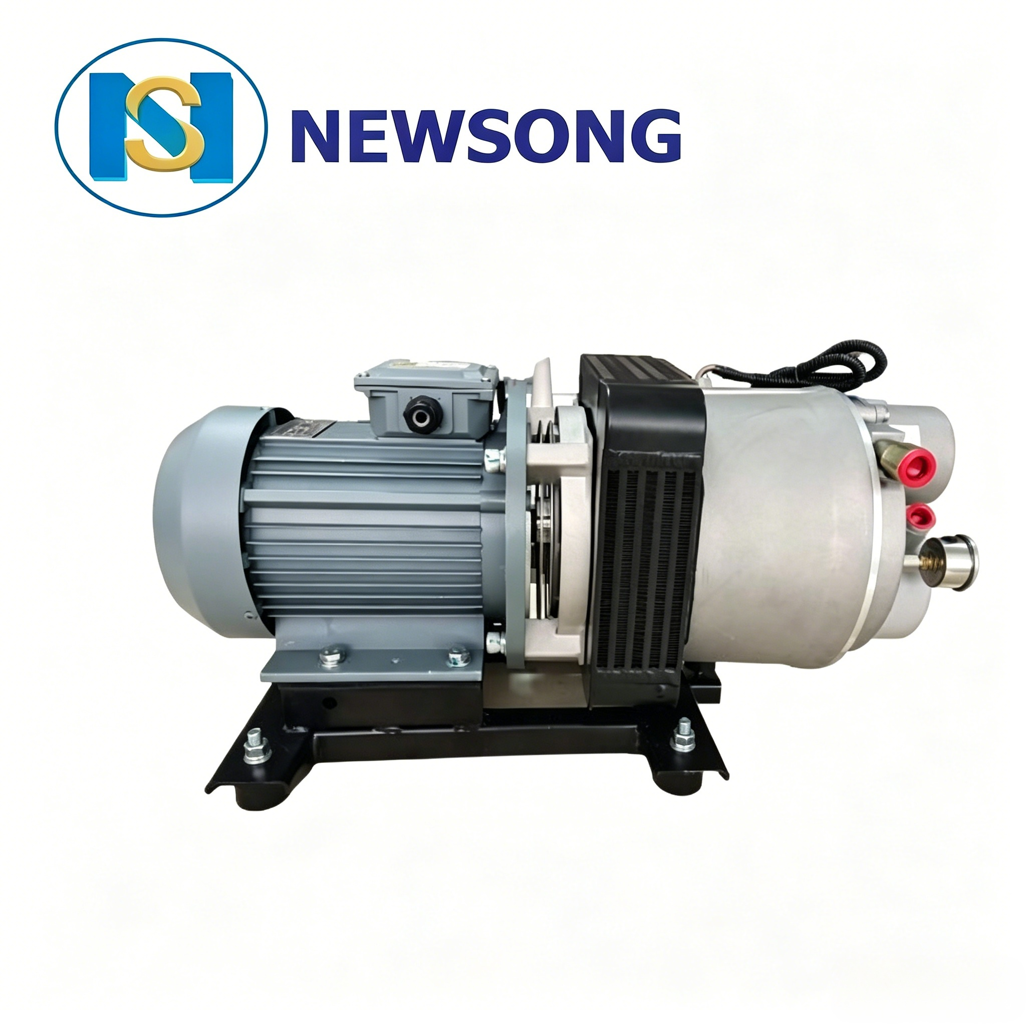 OEM Compatible Electric Vehicle Parts 4KW 2890r/Min Bus Air Compressor Replacement