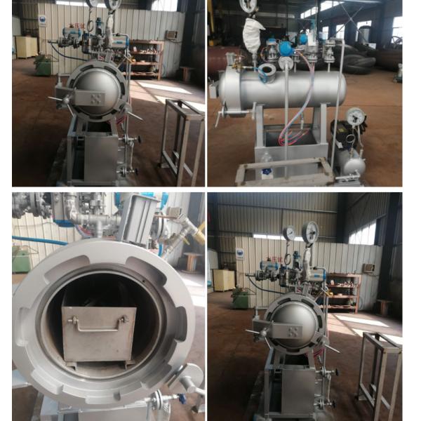 Горизонтальная лабораторная окраска древесины Автоклав толщина 10 мм