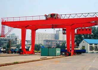 Mobile Container Gantry Crane Double Girder RMG 35 Ton With 23 28 35m Span