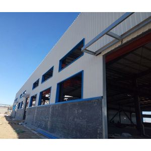 Lightweight Eco Friendly Steel Buildings , Industrial Structural Steel Workshop
