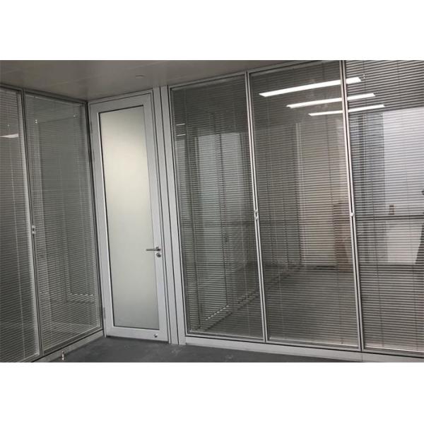 OEM Office Room Glass Partition Wall Single Glazed Glass Office Divider Walls