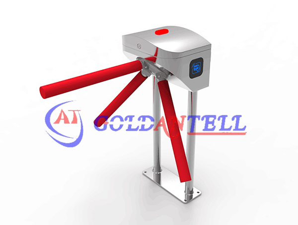 Mobile Portable Tripod Turnstile No-Installation RFID Access Gate Budget-friendly for Temporary Events and Sites CE