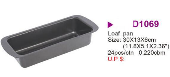 New designed wholesales Promotional Hot Selling Carbon Steel Non stick baking pan bread loaf pans