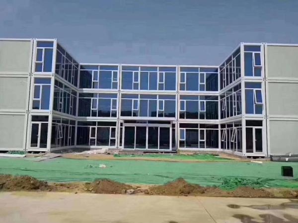 Modular Prefabricated Container House with Steel Frame and Sandwich Panel