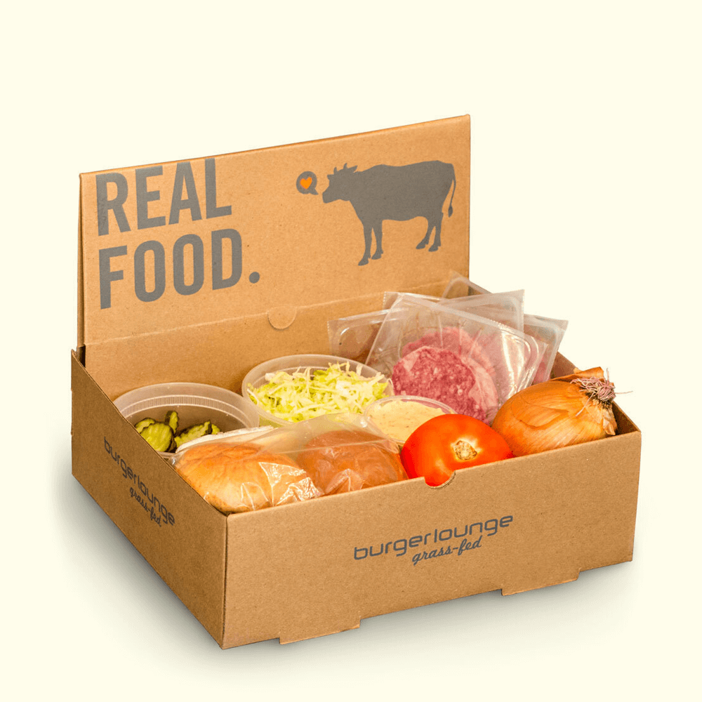 Fast food hamburgers french fries lunch takeout party customization cardboard boxes