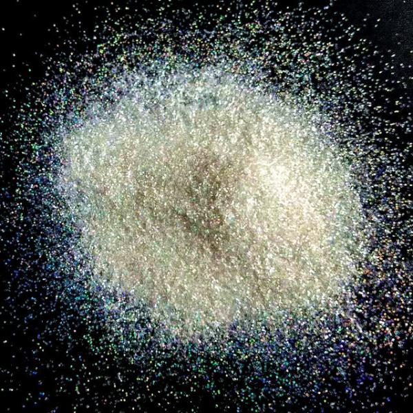 Holographic White Glitter Mixed Chunky Glitter Bulk Polyester Pet Glitter Die Cutting Printing OEM/ODM Yes. We Provide OEM