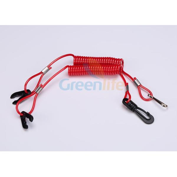 Plastic Spiral Jet Ski Safety Lanyard