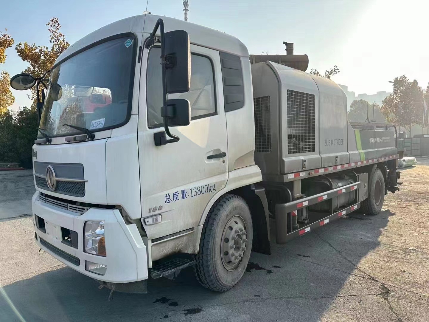Zoomlion 10022/10026 Модели 2021/2022 Национальный IIII Выброс Подержанный автомобиль Монтированный насос