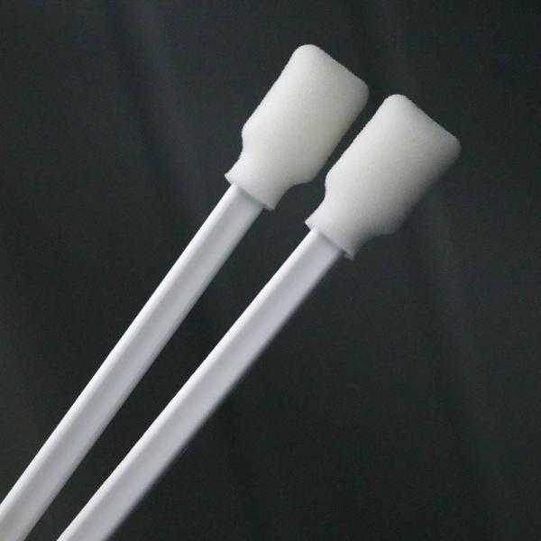 707 Одноразовый белый PP Stick Square Sponge Stick Medical Foam Swab Applicator для ухода за раной